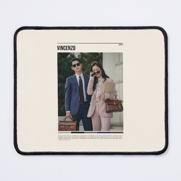 Item preview, Vincenzo, Minimalist kdrama (2021) designed and sold by PinkandP.