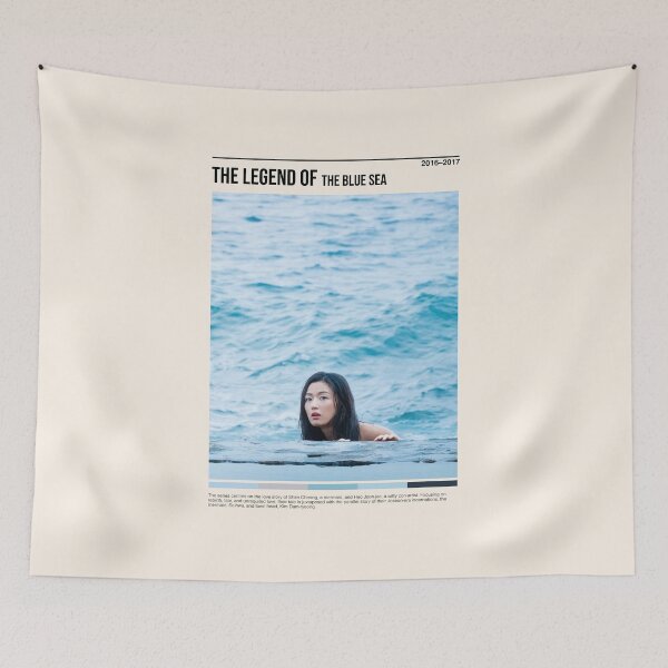 Item preview, The Legend of the Blue Sea, Minimalist kdrama (2016-2017) designed and sold by PinkandP.