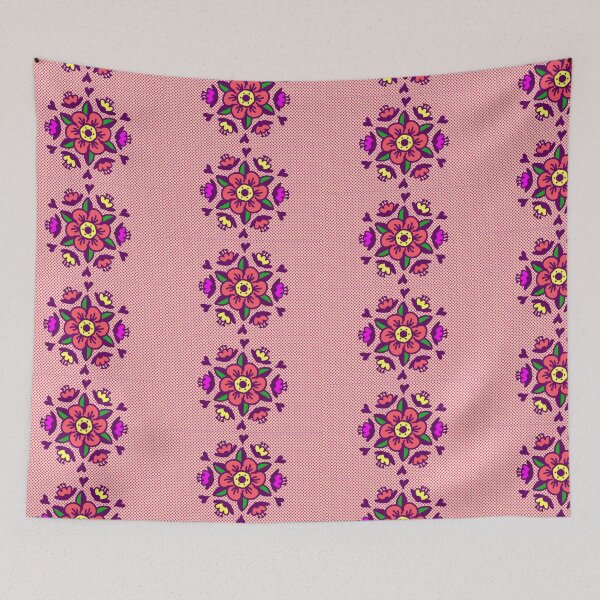 Item preview, Colorful flower mandala  designed and sold by contiilde.