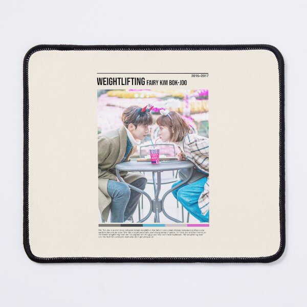 Item preview, Weightlifting Fairy Kim Bok-joo, Minimalist kdrama (2016-2017) designed and sold by PinkandP.