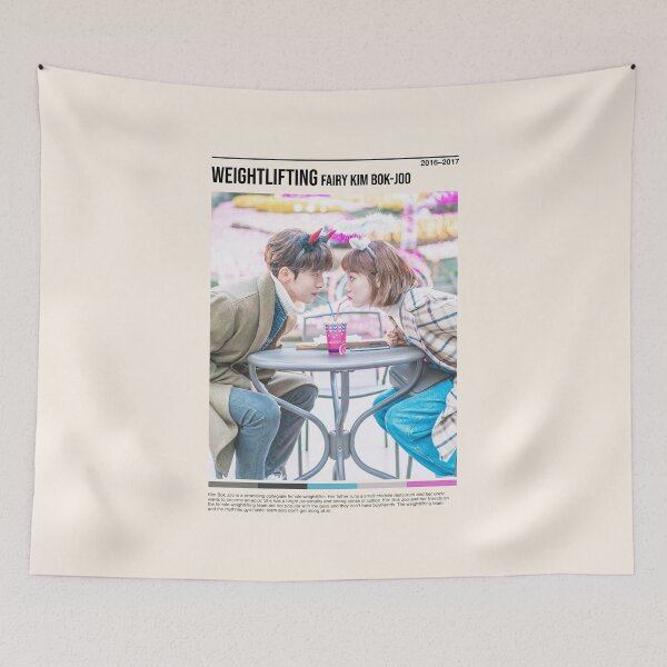 Item preview, Weightlifting Fairy Kim Bok-joo, Minimalist kdrama (2016-2017) designed and sold by PinkandP.