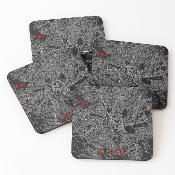 Item preview, Kumasi City Map of Ashanti, Ghana - Oriental designed and sold by deMAP.