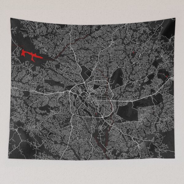Item preview, Kumasi City Map of Ashanti, Ghana - Oriental designed and sold by deMAP.