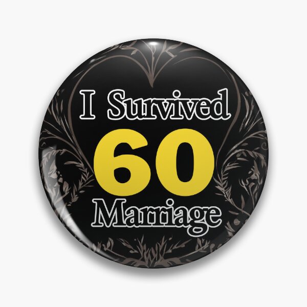 Item preview, I Survived 60 Years of Marriage designed and sold by muitee.