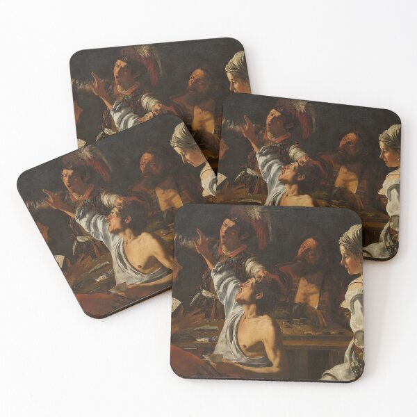 Item preview, Card and Backgammon Players by Caravaggio designed and sold by Under-TheTable.