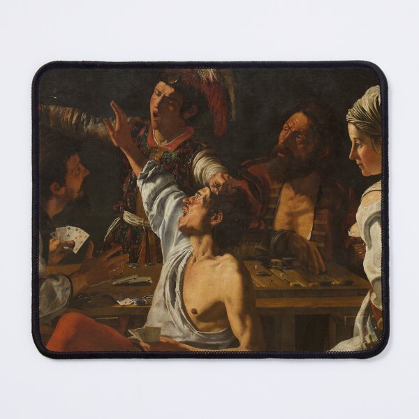 Item preview, Card and Backgammon Players by Caravaggio designed and sold by Under-TheTable.