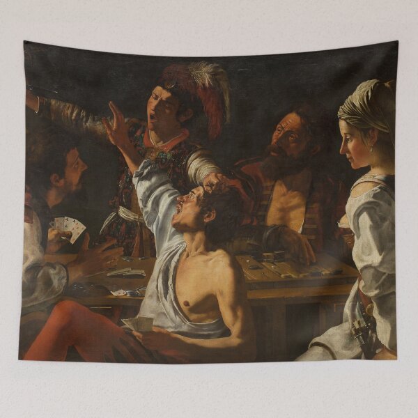 Item preview, Card and Backgammon Players by Caravaggio designed and sold by Under-TheTable.