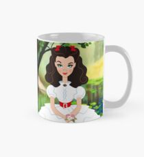 White Scarlett dress Mug