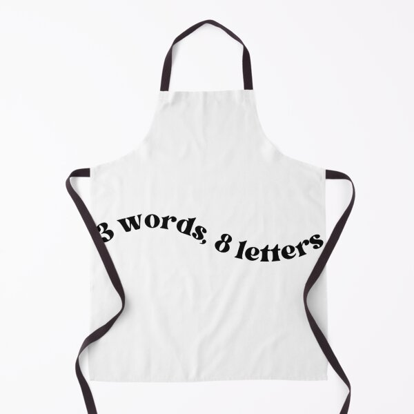 Item preview, 3 Words, 8 Letters designed and sold by mkudu.