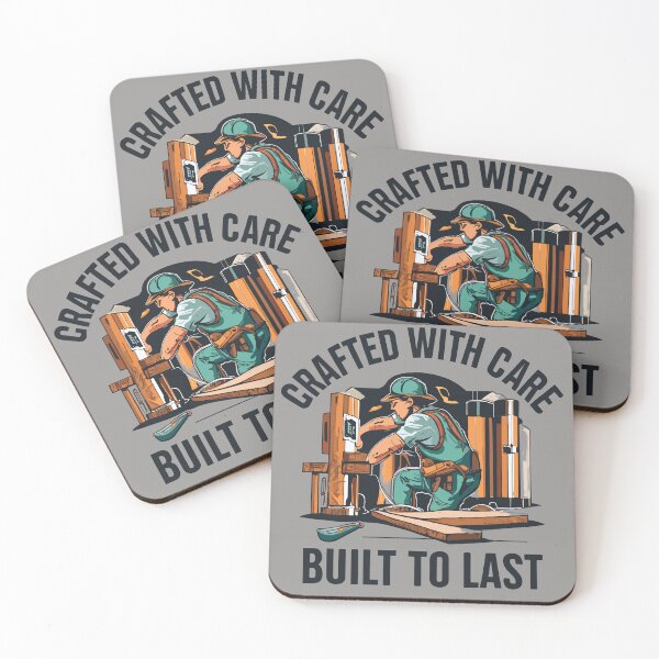 Item preview, Crafted with Care, Built to Last designed and sold by InkBlvd.