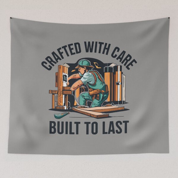 Item preview, Crafted with Care, Built to Last designed and sold by InkBlvd.