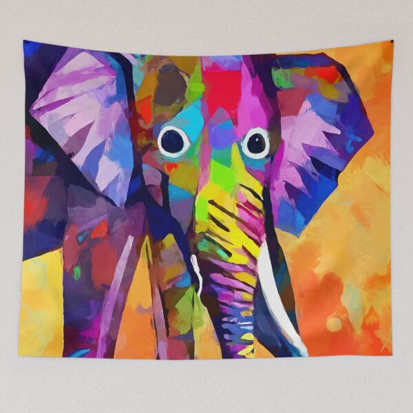 Item preview, Abstract Elephant designed and sold by ChrisButler.