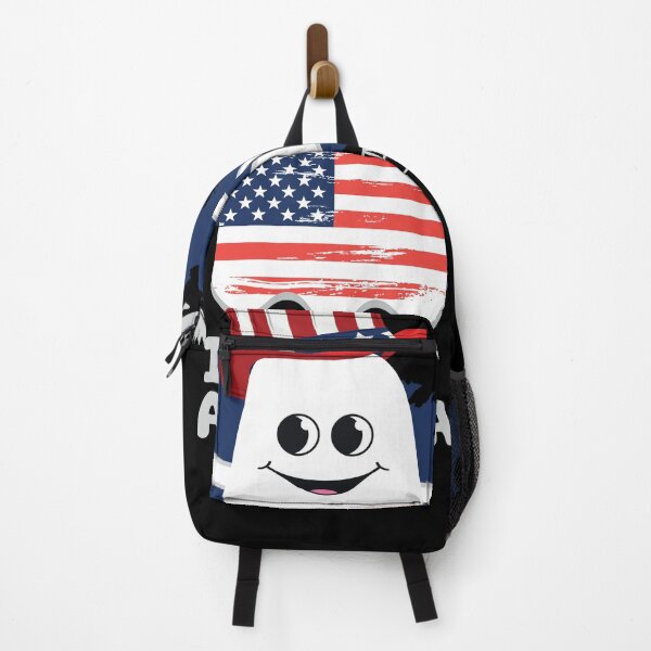 Item preview, BOO GHOST with American flag "I love America" - cute Halloween designed and sold by ArtProjectShop.