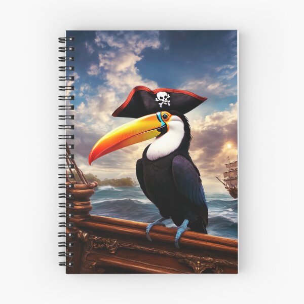Item preview, The Pirate Toucan designed and sold by Lava Tigers Art.