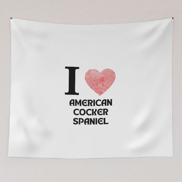 Item preview, i love american cocker spaniel designed and sold by creativerooney.
