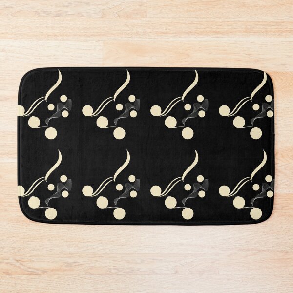 Item preview, Curved wavy  lines and Circles. Ivory and Black by Mill2023 designed and sold by Mill2023.