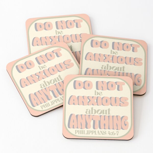 Item preview, Do Not Be Anxious - Philippians 4:6-7 designed and sold by Bellator Dei Designs.