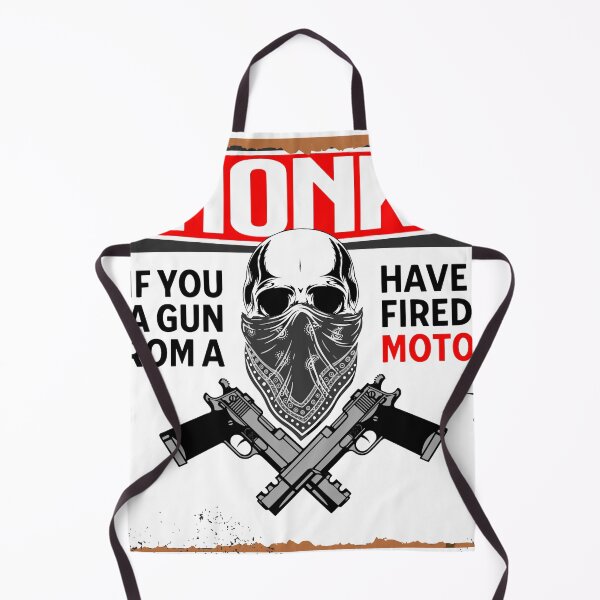 Aperçu de l'œuvre Klaxonnez si vous n'avez jamais vu une arme tirer depuis une moto créée et vendue par InkBlvd.