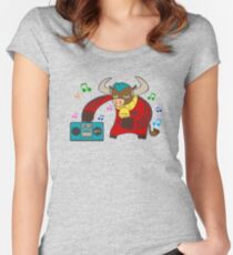Beatbull Women's Fitted Scoop T-Shirt