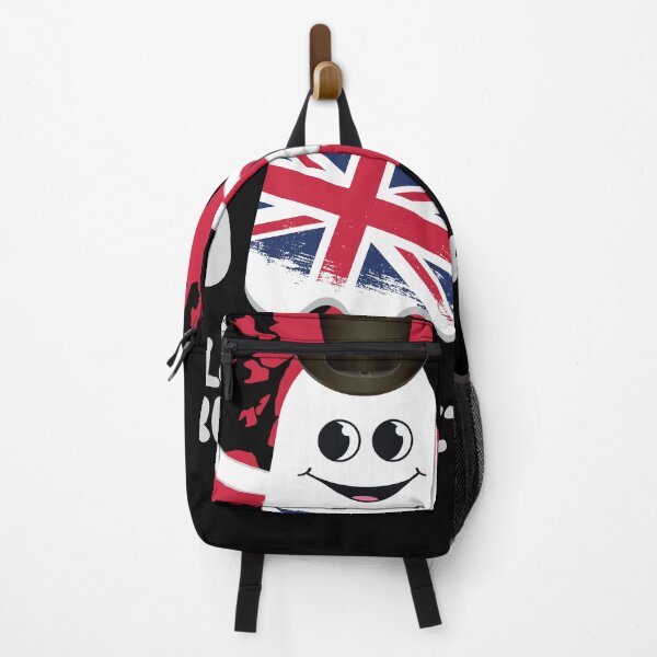 Item preview, BOO GHOST with the English flag "I love Great Britain" - cute Halloween designed and sold by ArtProjectShop.