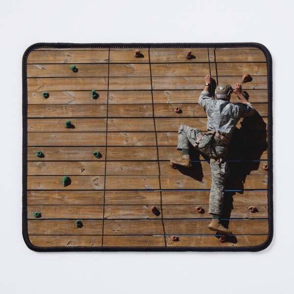 Item preview, STK109883M-A U.S. Army Ranger performs a wall climb. designed and sold by StocktrekImages.