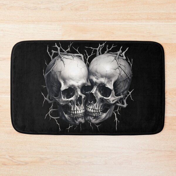 Item preview, black and white skull art designed and sold by Autaporn199.