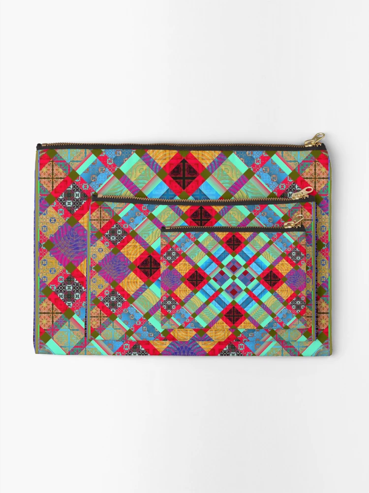 Thumbnail 2 of 4, Zipper Pouch, Amanda designed and sold by Elizabeth Austin-Craig.