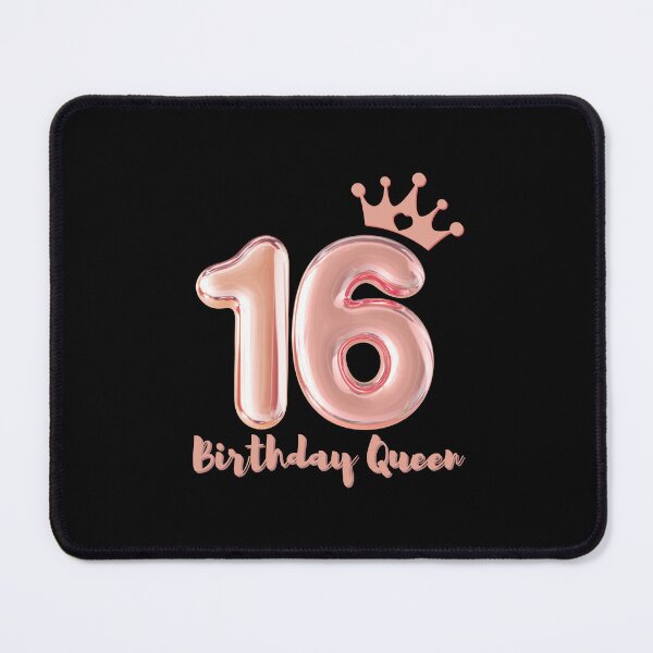 Item preview, sweet 16 Birthday squad Girl party cute pink queen balloon designed and sold by TNwandesignart.
