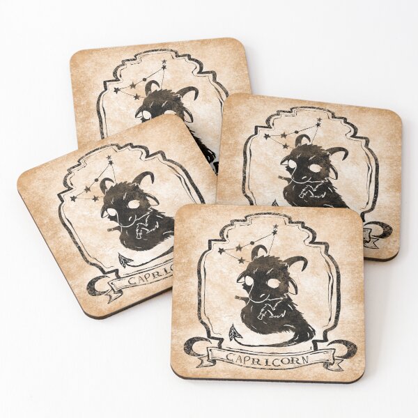 Item preview, Capricorn Art Astrology Sign designed and sold by BatXBone.