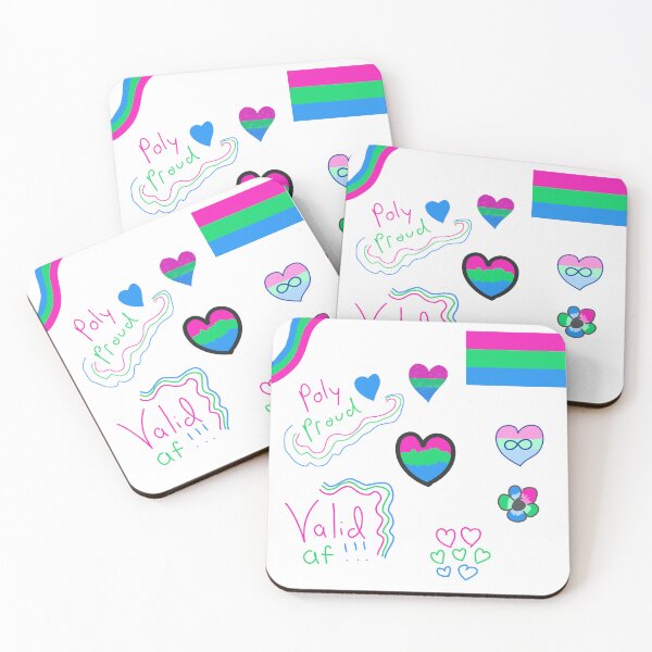 Item preview, poly sticker pack designed and sold by PositiveVibes02.