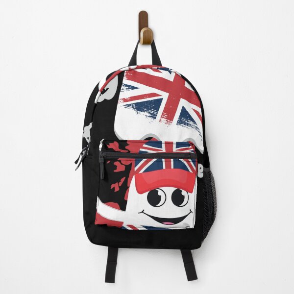 Item preview, BOO GHOST with the English flag "I love UK" - cute Halloween designed and sold by ArtProjectShop.