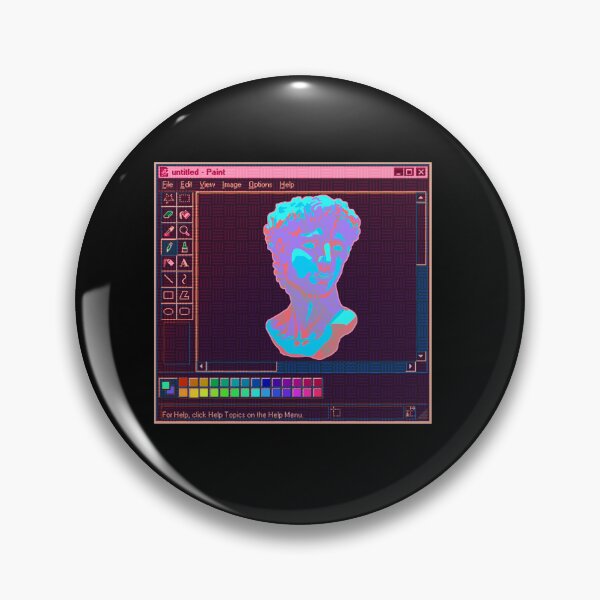Item preview, Vaporwave MS Paint designed and sold by ash-in-the-box.