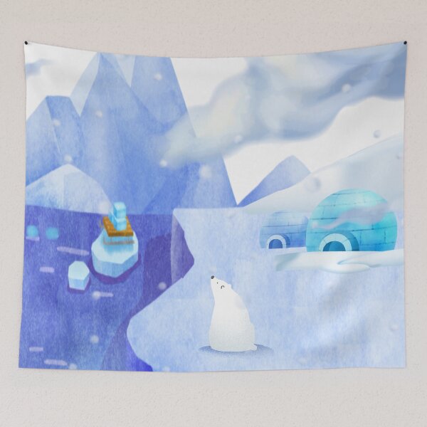 Item preview, the North Pole,polar bear,seal,an arctic expedition designed and sold by zzzozzo.
