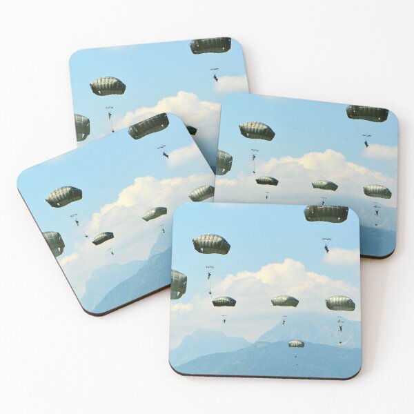Item preview, STK109871M-U.S. Army paratroopers conduct an airborne operation. designed and sold by StocktrekImages.