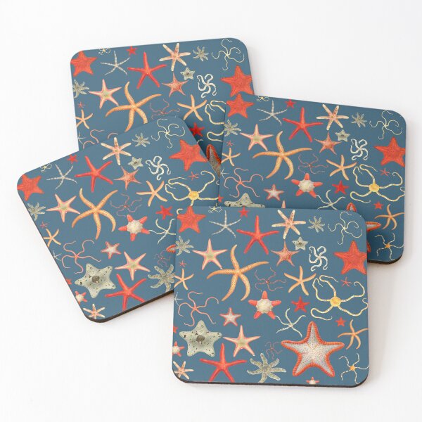 Item preview, The Epoch Collection Australian Starfish Sky from Echinoderms from Australia 1938 NAVY designed and sold by Coastal Garden Design Studio.