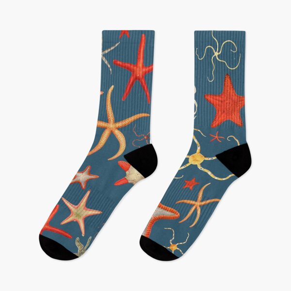 Item preview, The Epoch Collection Australian Starfish Sky from Echinoderms from Australia 1938 NAVY designed and sold by Coastal Garden Design Studio.