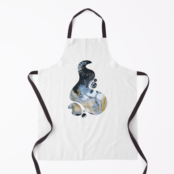 Item preview, Abstract Black and Gold Symphony Dutch Pouring designed and sold by artistevt.