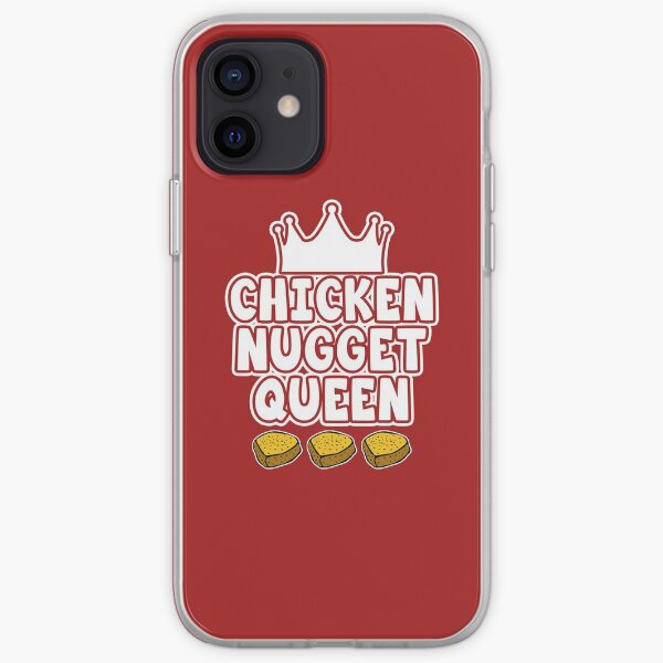 Chicken Nugget Queen iPhone Soft Case