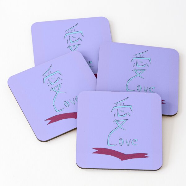 Item preview, Love Scripture Emblem w Kanji/愛の漢字と聖句模様 designed and sold by ErinJoyShop.