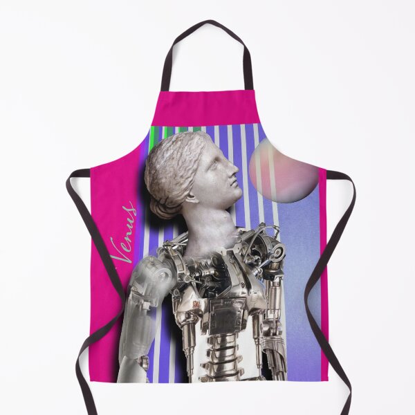 Item preview, Aphrodite Building Grace - Robotical Beauty Goddess (original graphic Alice CCI) and Planet Venus designed and sold by VanyssaGraphics.