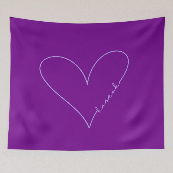 Item preview, Hoseok - corazón morado - j-hope de BTS designed and sold by EspyDesignCo.