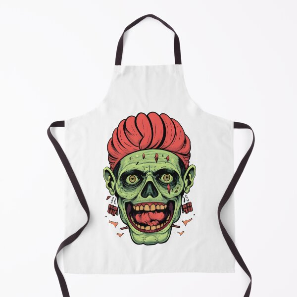 Item preview, Eerie Zombie Face Art - Unearth the Undead! designed and sold by ArtistriWear.