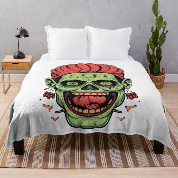 Item preview, Eerie Zombie Face Art - Unearth the Undead! designed and sold by ArtistriWear.
