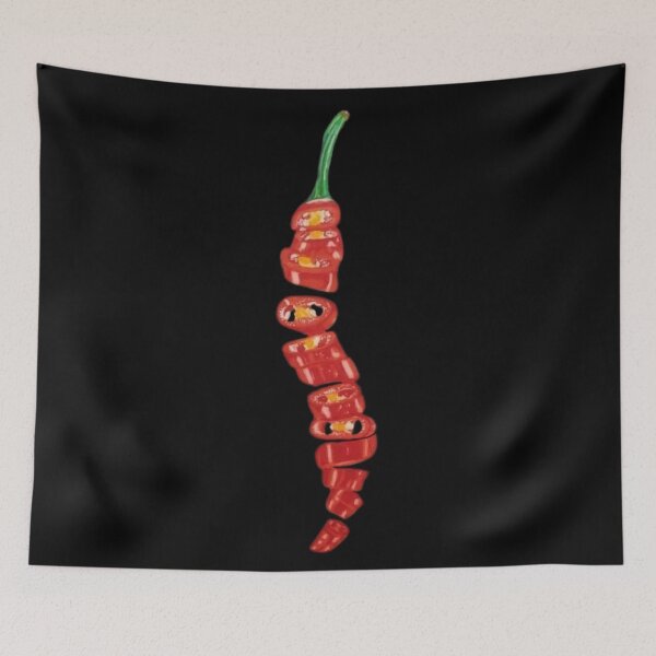 Item preview, Sliced Red Chili Pepper designed and sold by KayleeRoseArt.