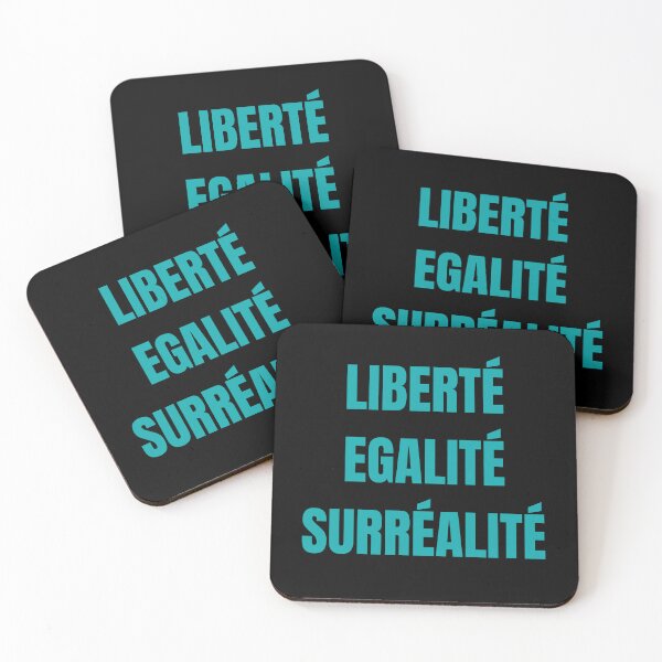 Item preview, "liberté, egalité, surréalité" (marine blue) designed and sold by jennifersmind.
