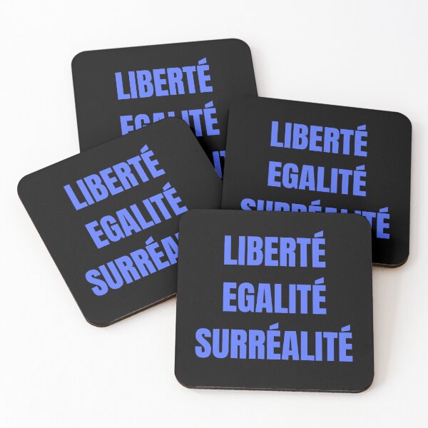 Item preview, "liberté, egalité, surréalité" (cornflower blue) designed and sold by jennifersmind.