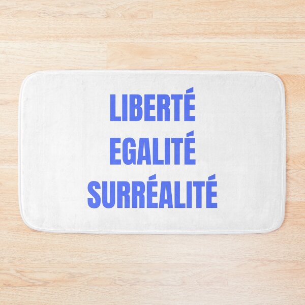 Item preview, "liberté, egalité, surréalité" (cornflower blue) designed and sold by jennifersmind.