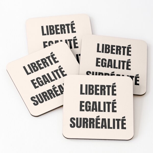 Item preview, "liberté, egalité, surréalité" designed and sold by jennifersmind.