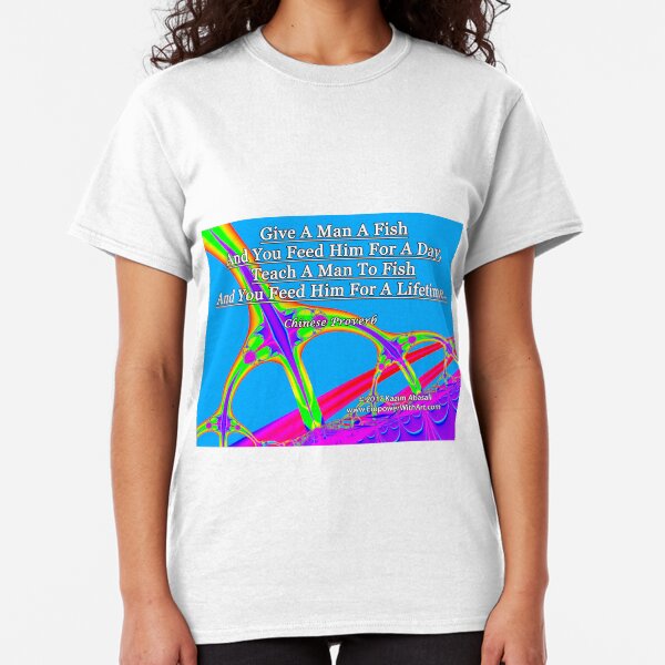 Give A Man A Fish Classic T-Shirt