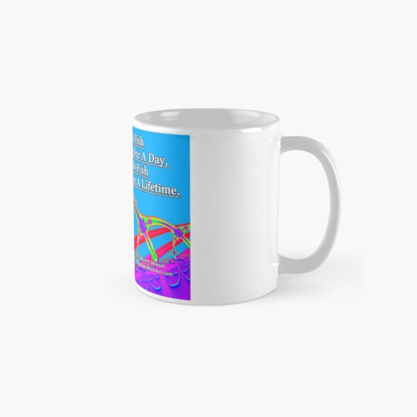 Give A Man A Fish Classic Mug
